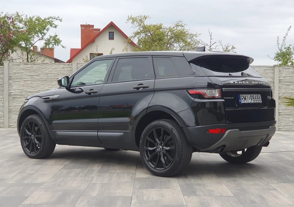 Land Rover Range Rover Evoque cena 99900 przebieg: 84882, rok produkcji 2017 z Kamienna Góra małe 254